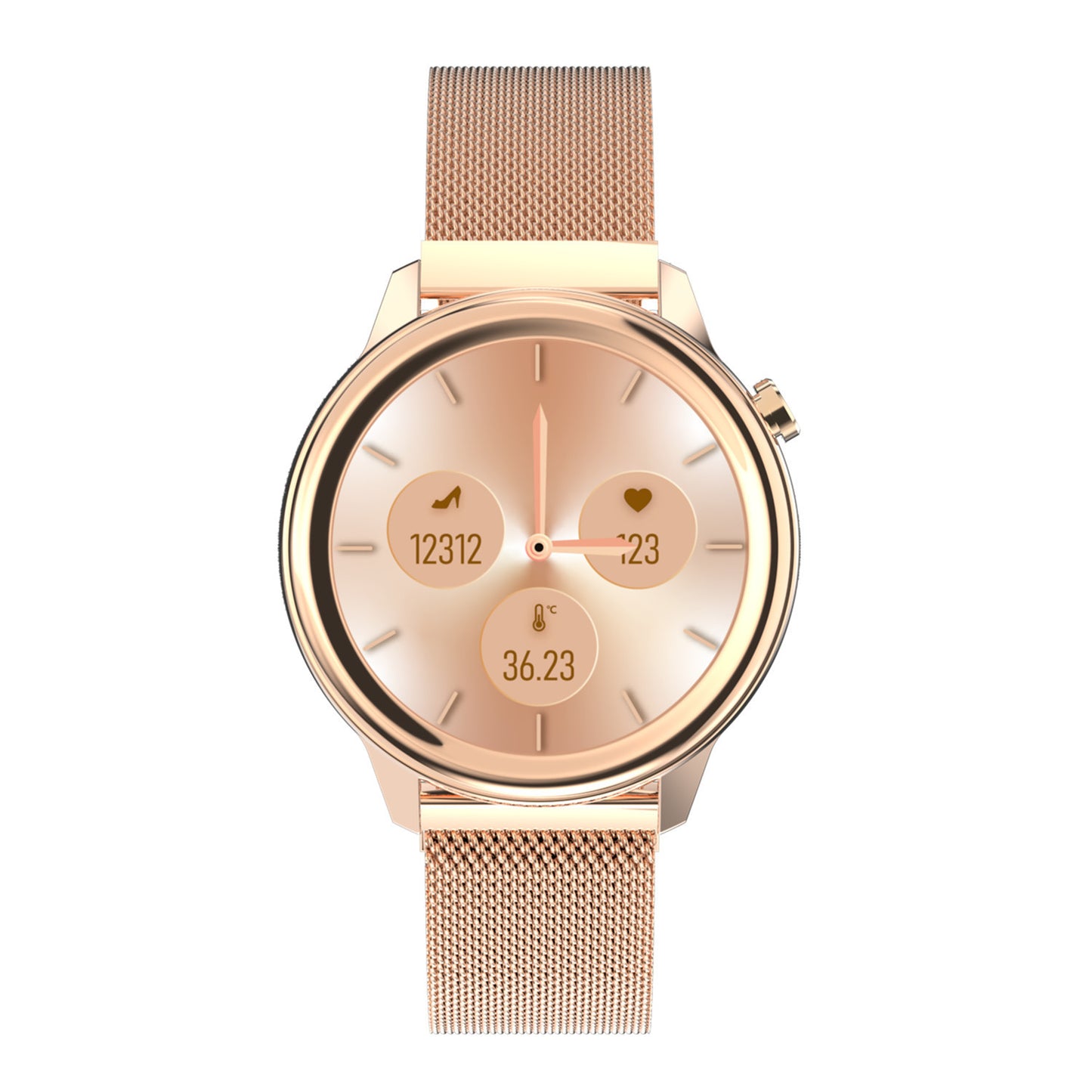 Smart Watch Ladies Heart Rate Blood Pressure Multifunctional Sport Watch Men Women Waterproof