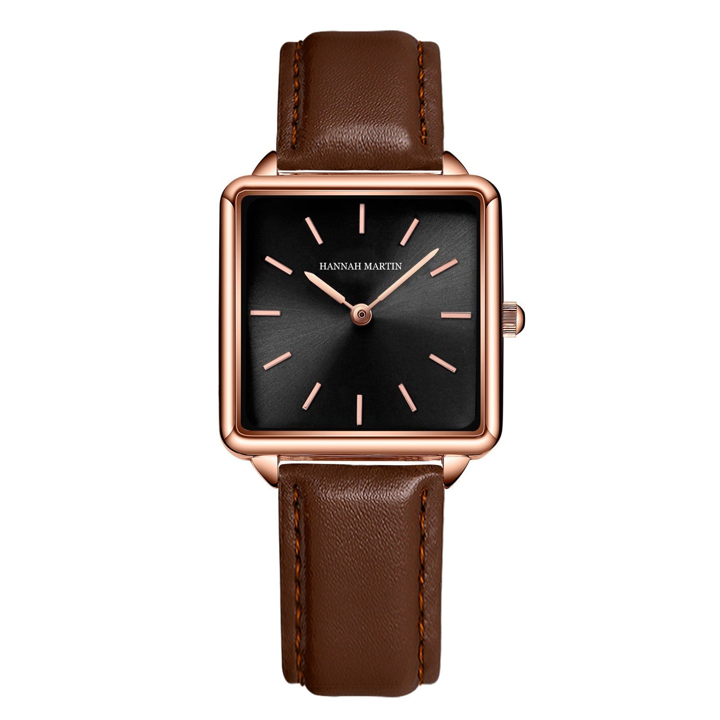 Classic Waterproof Square Business Watch Light