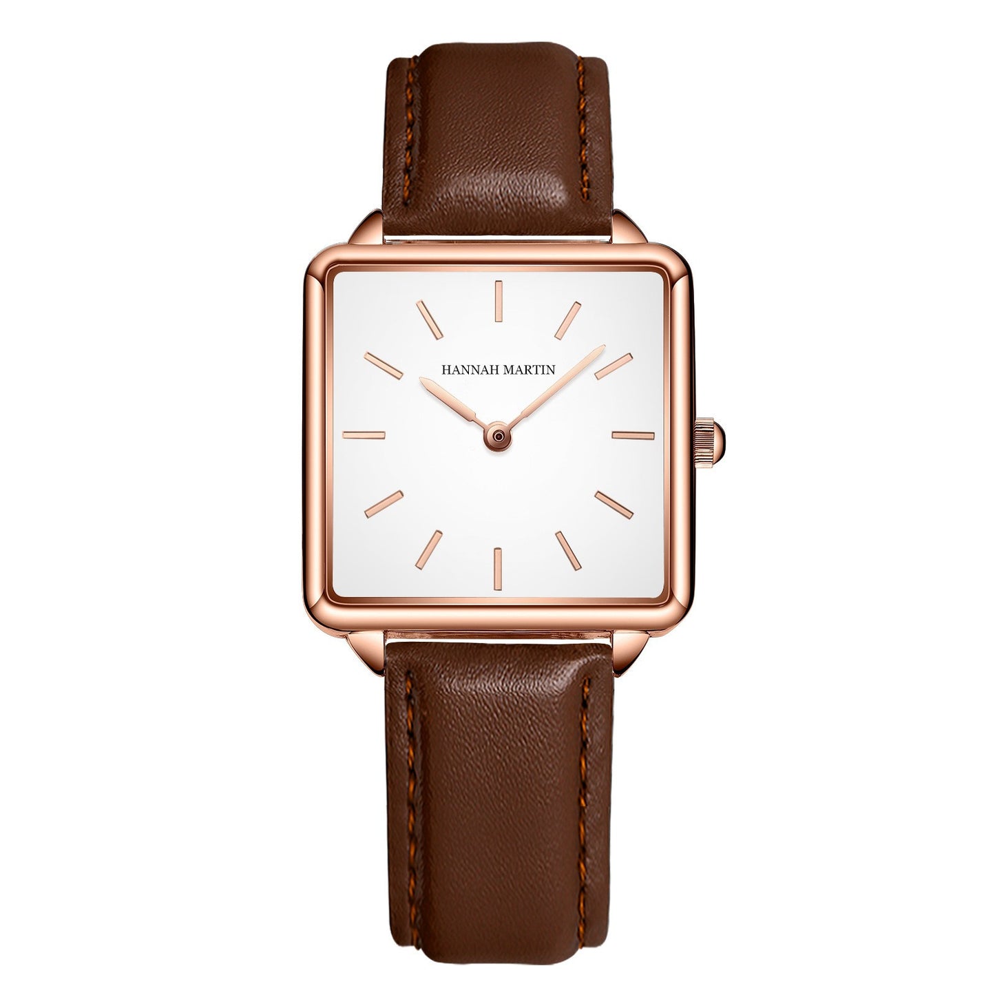 Classic Waterproof Square Business Watch Light