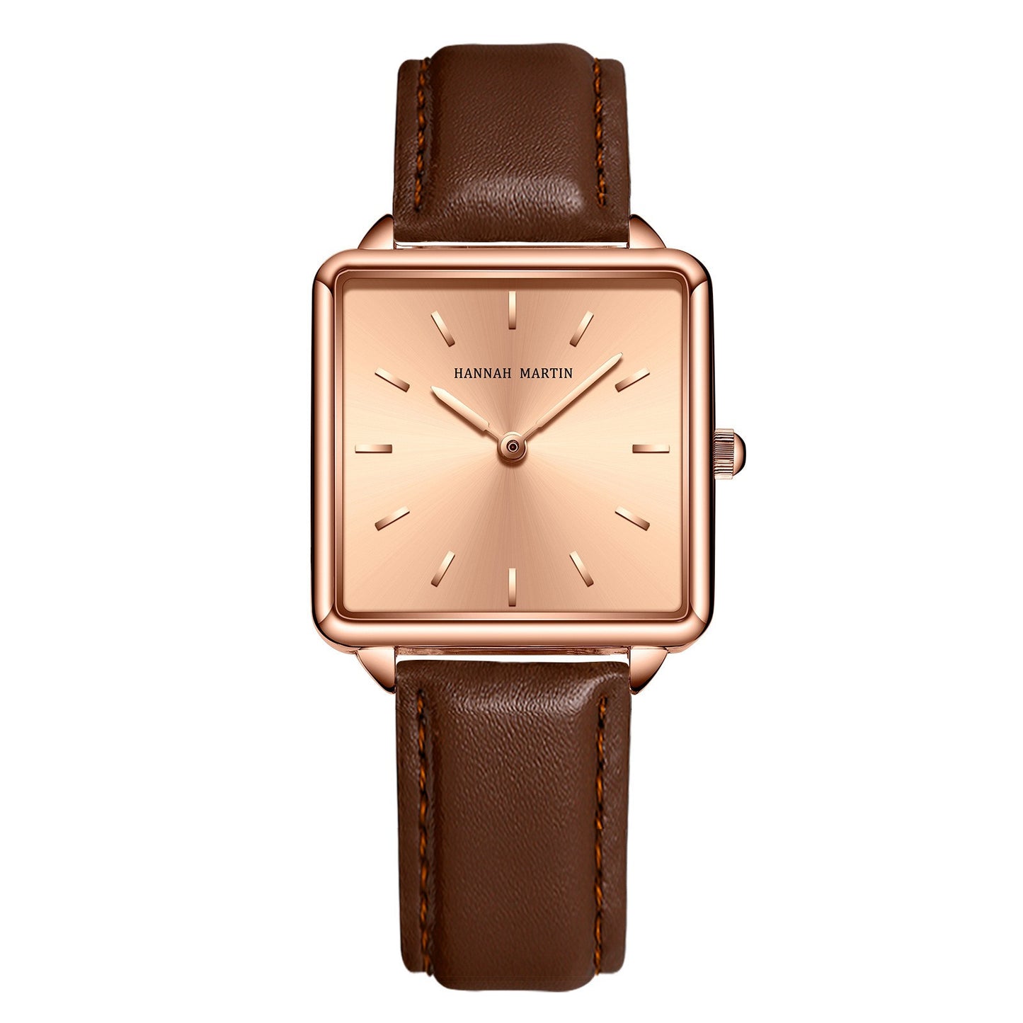 Classic Waterproof Square Business Watch Light